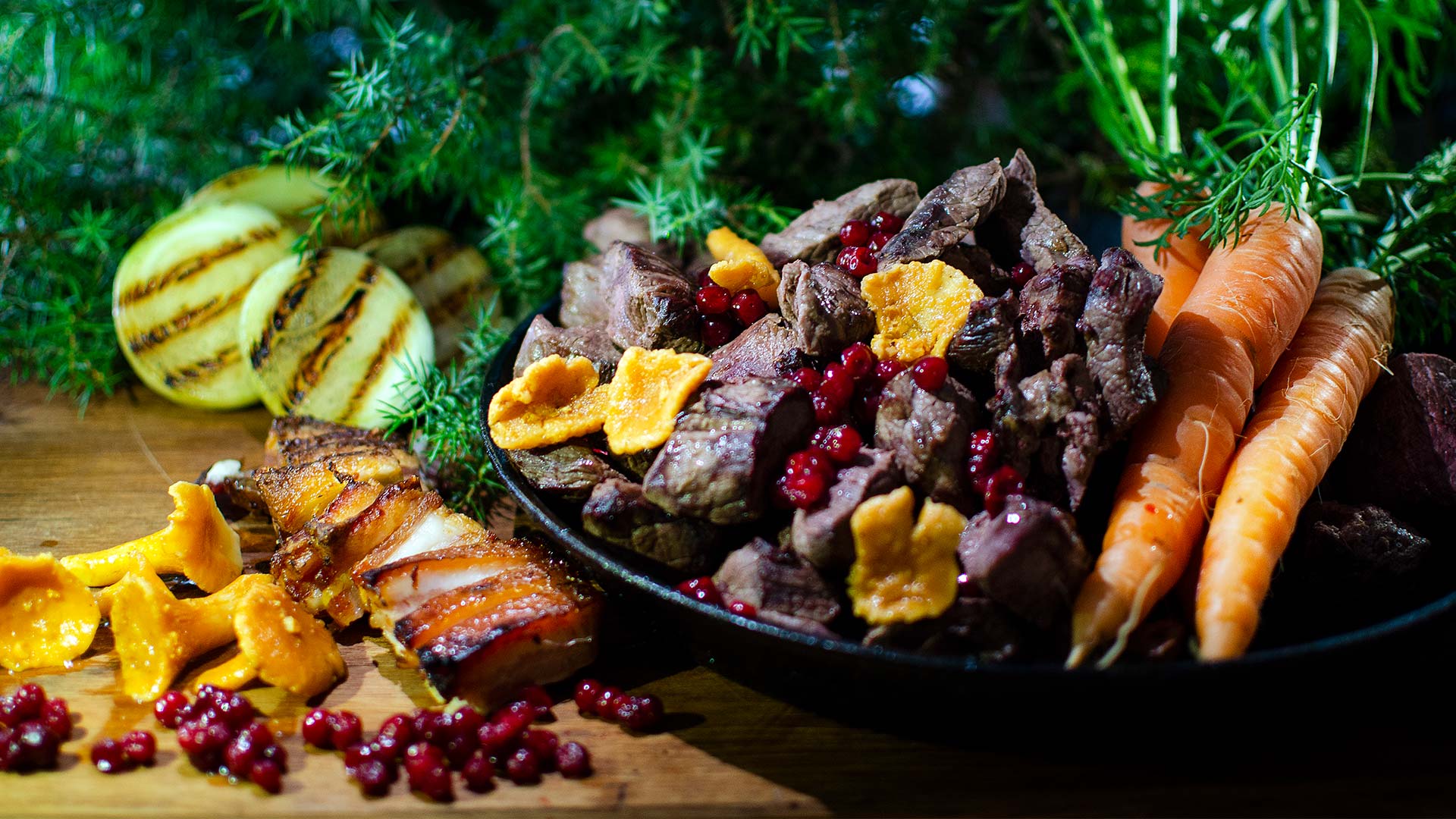 Mat från Gårdsrestaurangen